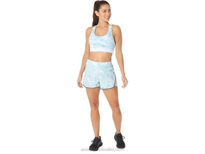 short feminino 2,5 polegadas pr lyte 2.0 462T2167 céu sumi drop Asics