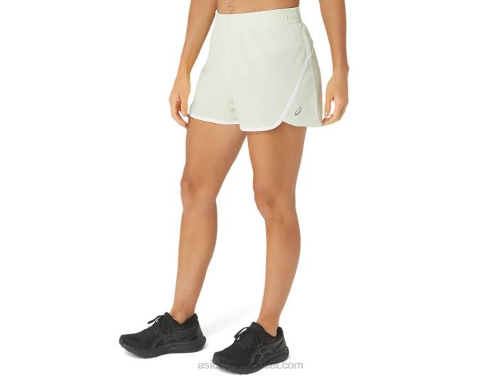 short feminino 2,5 polegadas pr lyte 2.0 462T2172 sussurro verde Asics
