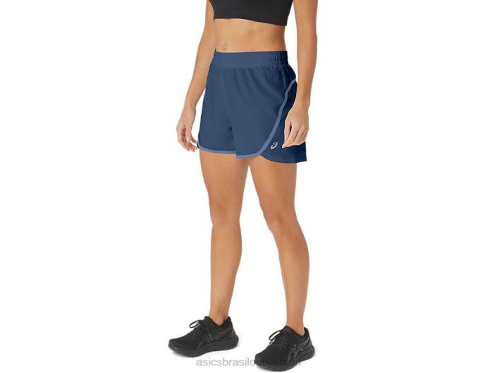 short feminino 4 pol. pr lyte 2.0 462T2363 grande tubarão Asics