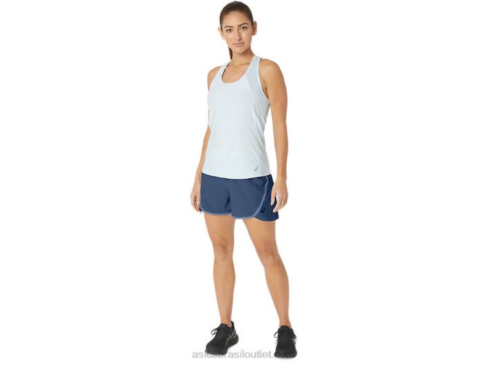 short feminino 4 pol. pr lyte 2.0 462T2363 grande tubarão Asics