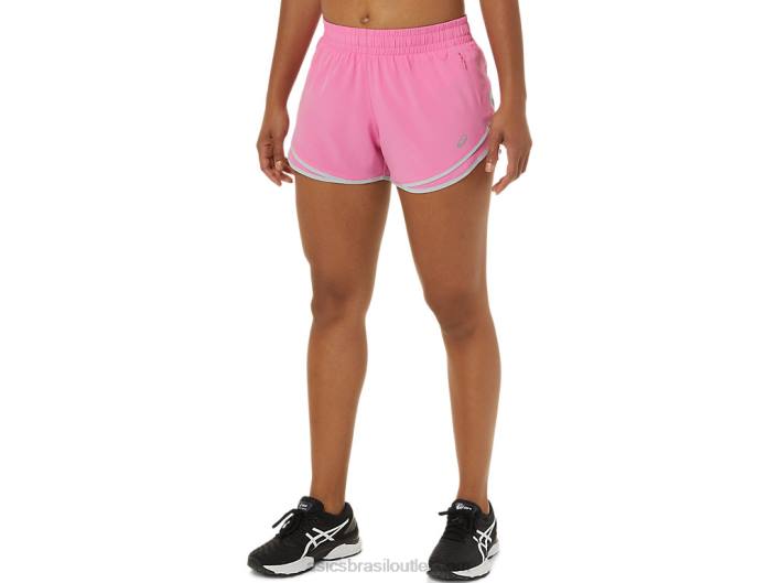 short feminino pr lyte 2,5 polegadas 462T3800 fruta do dragão/piedmont cinza Asics