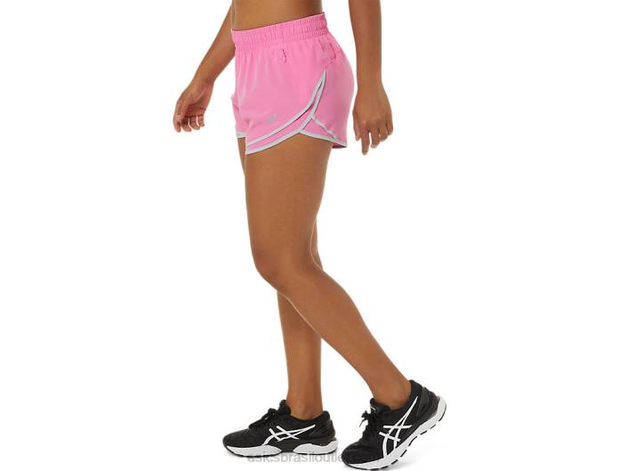 short feminino pr lyte 2,5 polegadas 462T3800 fruta do dragão/piedmont cinza Asics