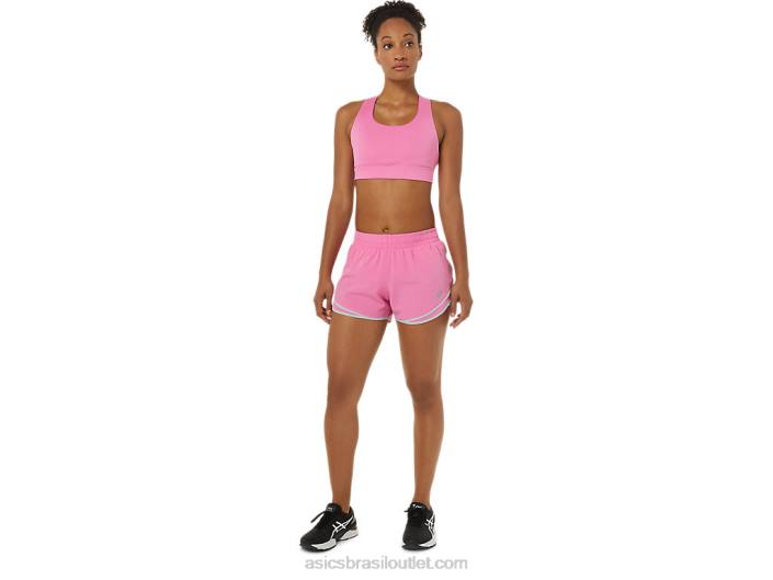 short feminino pr lyte 2,5 polegadas 462T3800 fruta do dragão/piedmont cinza Asics
