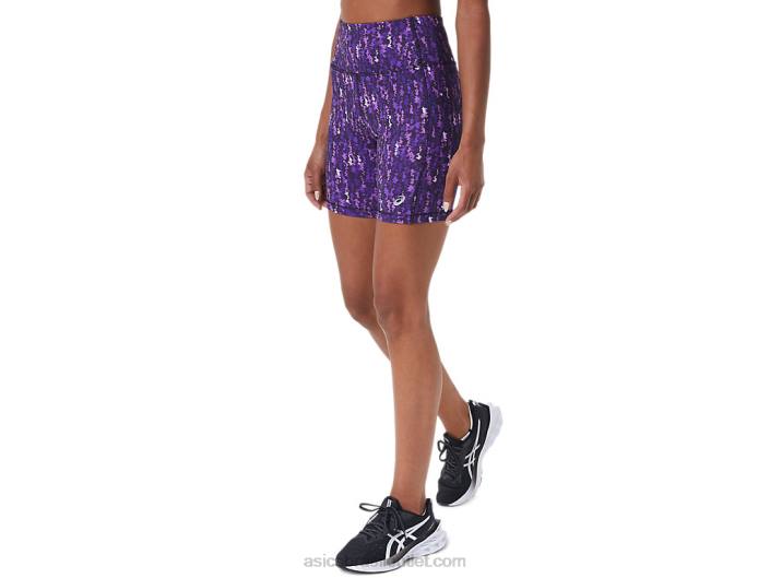 short feminino pr lyte 5in com bolsos 462T2997 orquídea escovada japonesa Asics