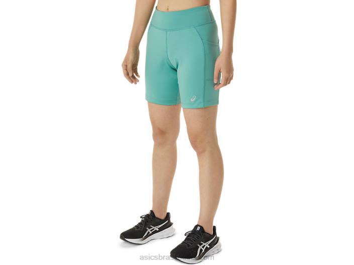 short feminino tricô 7 polegadas 462T3390 sábio Asics