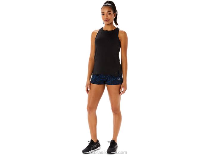 short trem 2 polegadas feminino 462T3519 estampa noturna/lake drive Asics