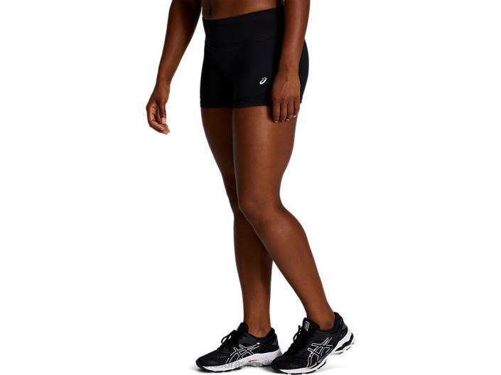 short trem 2 polegadas feminino 462T4164 desempenho preto Asics