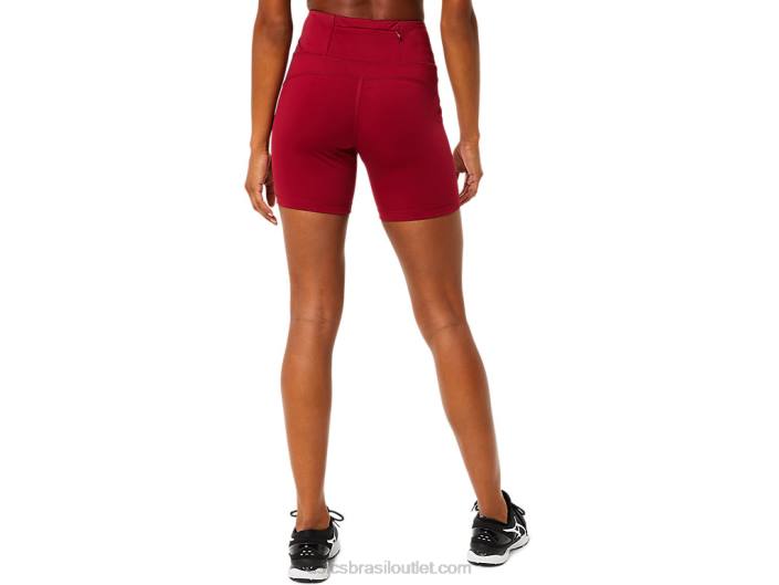 w pr lyte 5in curto 462T3841 Borgonha Asics