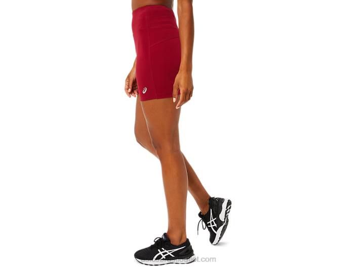 w pr lyte 5in curto 462T3841 Borgonha Asics