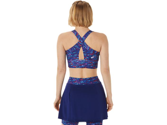 novo sutiã estampado forte 92 feminino 462T3007 tênis japão escovado aop orquídea Asics