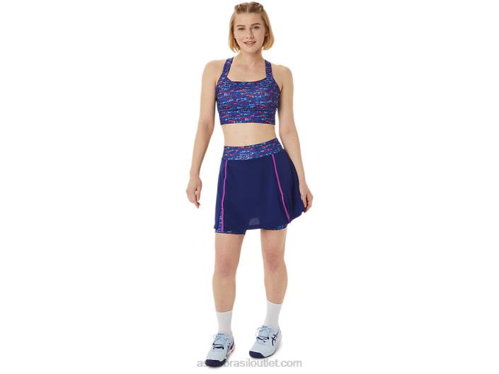novo sutiã estampado forte 92 feminino 462T3007 tênis japão escovado aop orquídea Asics