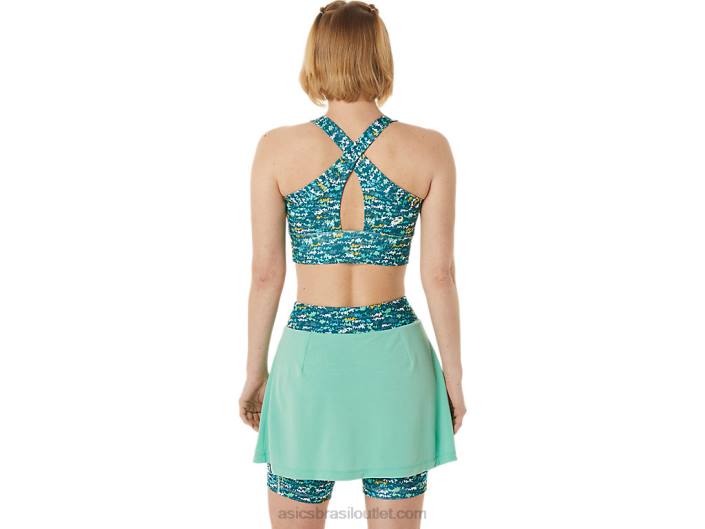 novo sutiã estampado forte 92 feminino 462T3008 mar calmante Asics