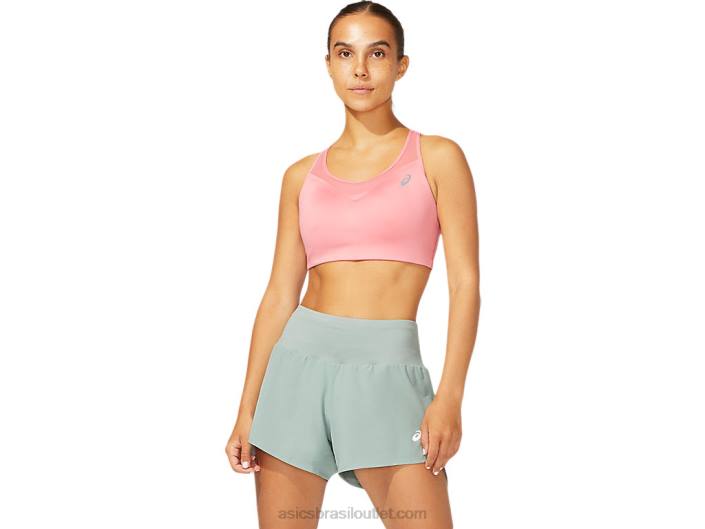 sutiã acelerador feminino 462T3964 pétala de pêssego Asics
