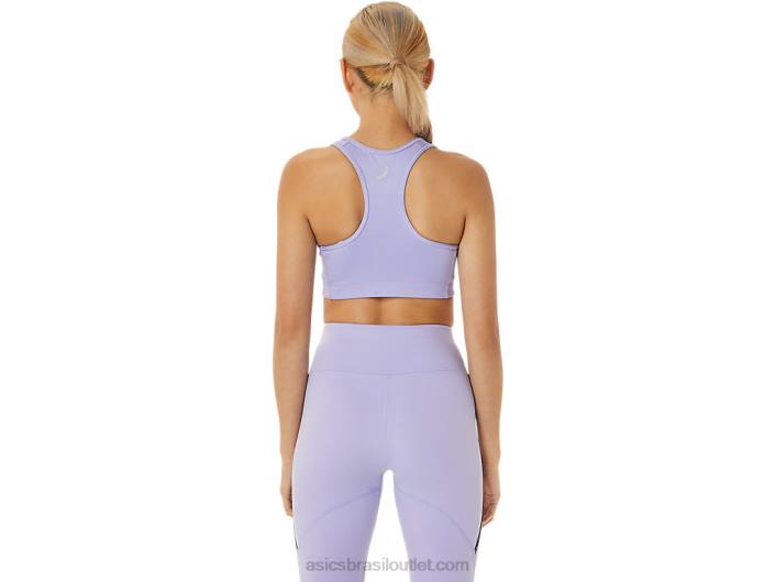 sutiã acolchoado feminino 462T3086 vapor/vapor Asics