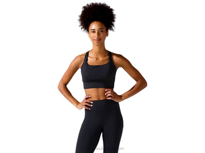 sutiã core feminino 462T3851 desempenho preto Asics