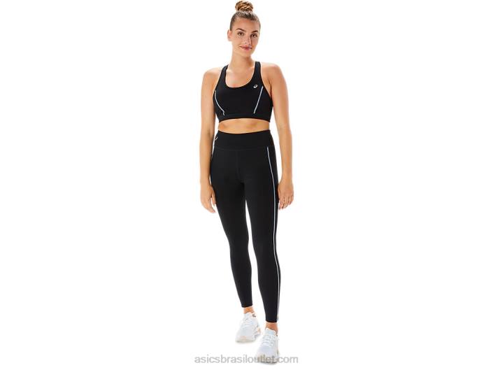 sutiã core para treino feminino 462T2298 desempenho preto Asics