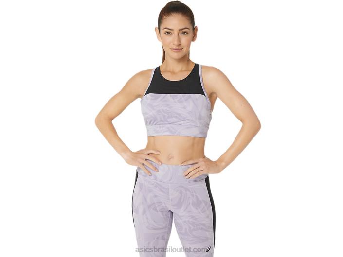 sutiã feminino kate strappy 462T2315 crepúsculo violeta sumi drop Asics
