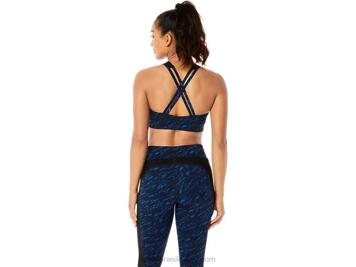 sutiã feminino kate strappy 462T3513 estampa noturna/lake drive Asics