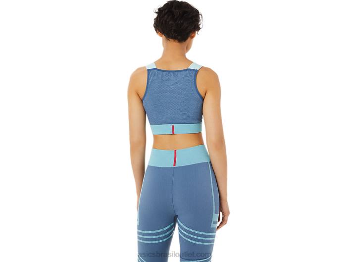 sutiã feminino sem costura 462T3517 grande tubarão Asics