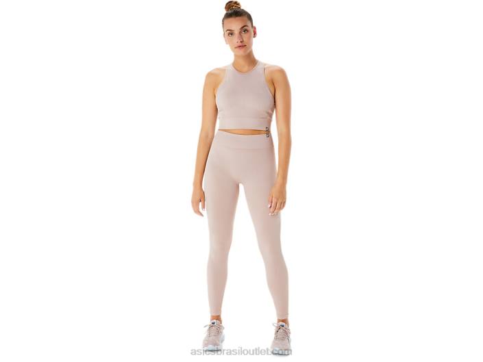 sutiã feminino sem costura nagino flex 462T2235 fulvo Asics