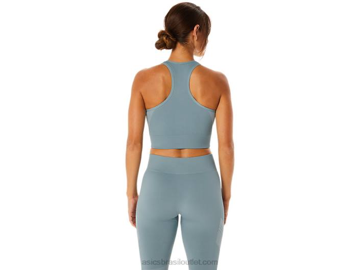 sutiã feminino sem costura nagino flex 462T2239 aço leve Asics