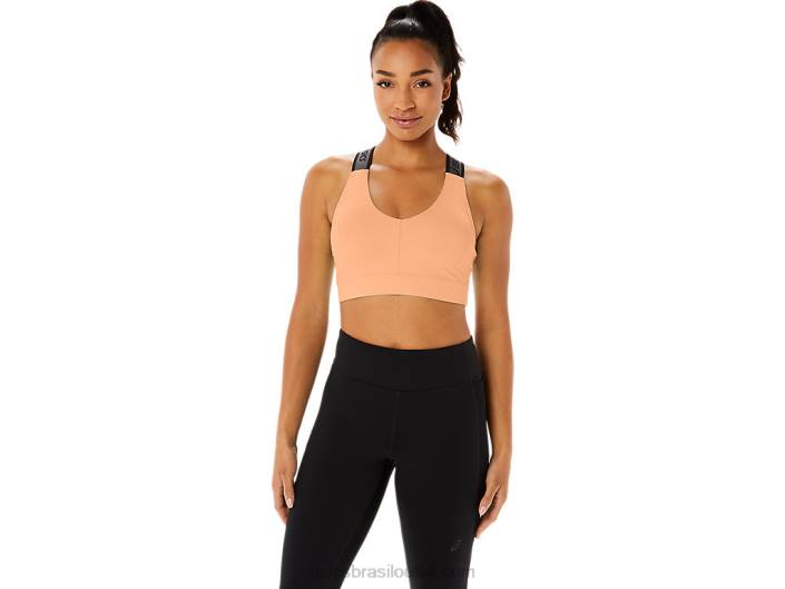 sutiã sana fit feminino 462T2324 duna de verão Asics