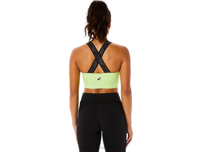 sutiã sana fit feminino 462T3444 verde limão Asics