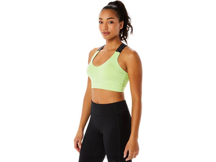 sutiã sana fit feminino 462T3444 verde limão Asics