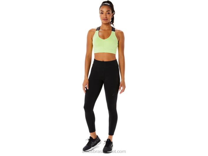 sutiã sana fit feminino 462T3444 verde limão Asics