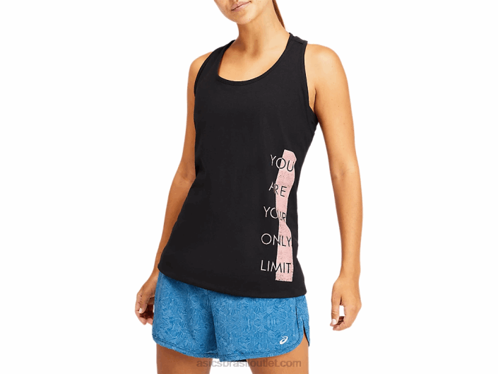 mulheres você é seu próprio tanque de limite 462T4115 desempenho preto Asics