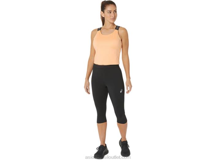 regata cropped sana fit feminina 462T2360 duna de verão Asics