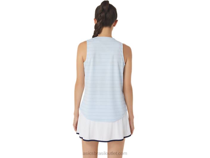regata listrada feminina 462T2558 céu macio Asics