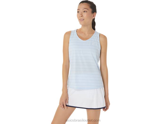 regata listrada feminina 462T2558 céu macio Asics