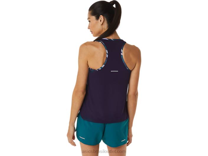 tanque camuflado selvagem feminino 462T3027 sombra da noite/pinho de veludo Asics