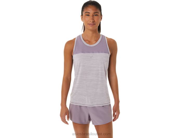 tanque de corrida feminino 462T2559 quartzo violeta/duna de verão Asics