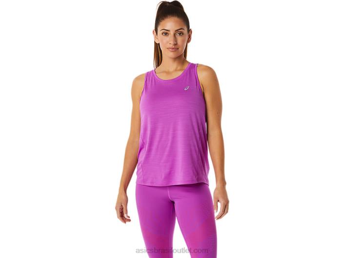 tanque de corrida feminino 462T3032 orquídea Asics