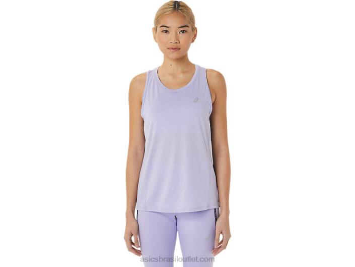 tanque de corrida feminino 462T3069 vapor Asics