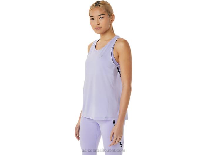 tanque de corrida feminino 462T3069 vapor Asics