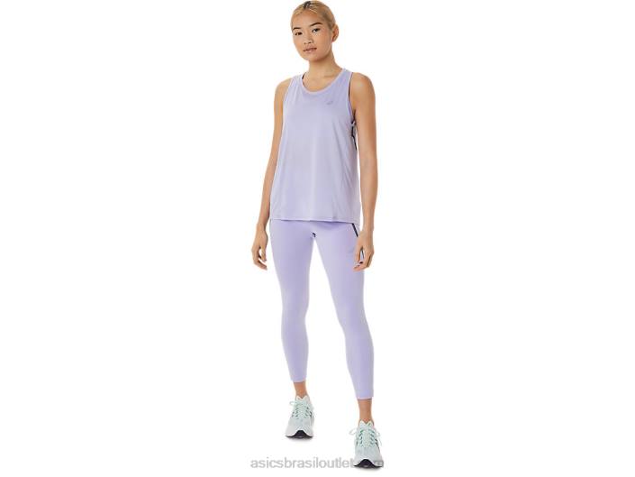 tanque de corrida feminino 462T3069 vapor Asics