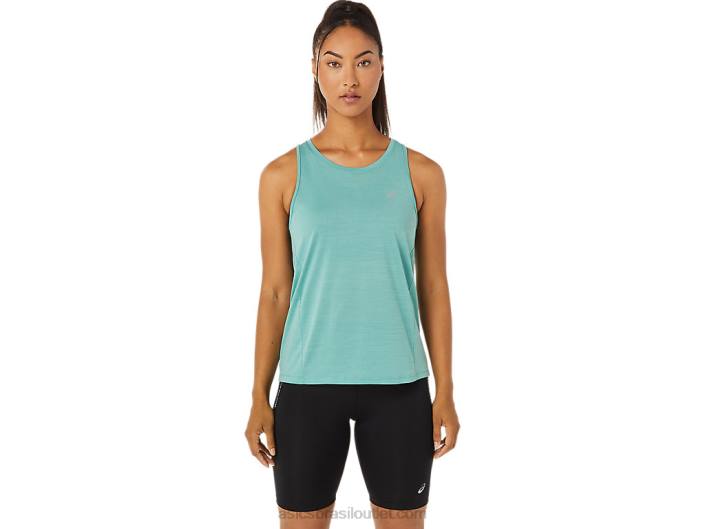 tanque de corrida feminino 462T3261 sábio Asics