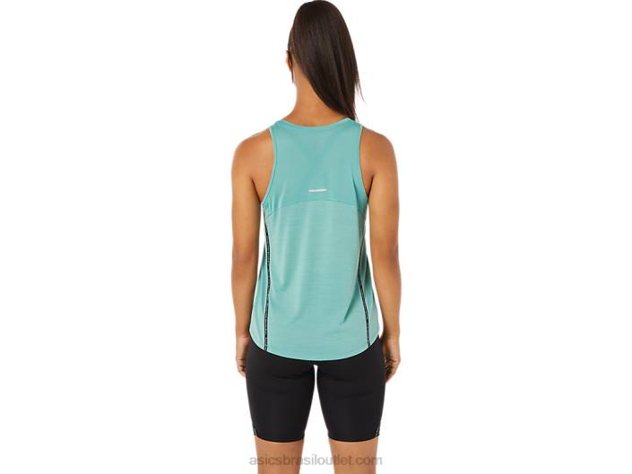 tanque de corrida feminino 462T3261 sábio Asics