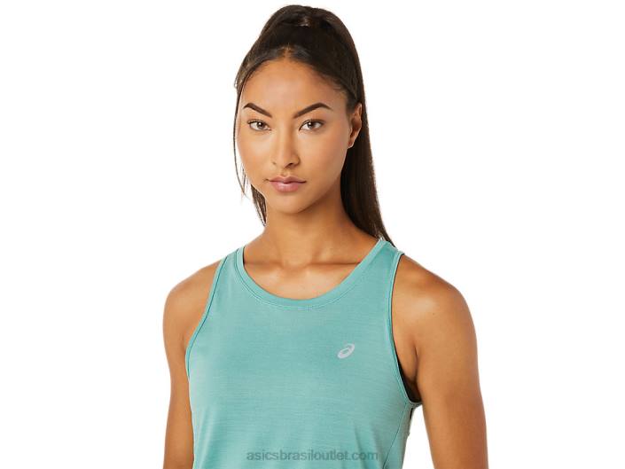 tanque de corrida feminino 462T3261 sábio Asics