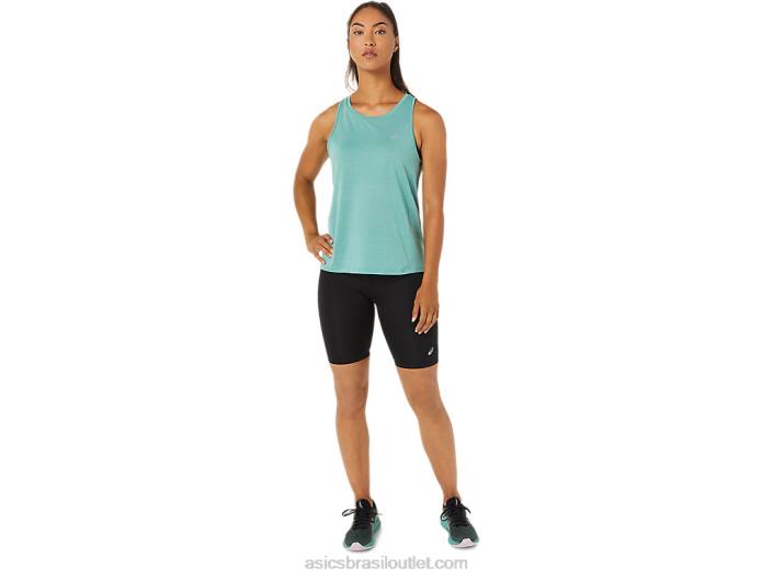 tanque de corrida feminino 462T3261 sábio Asics