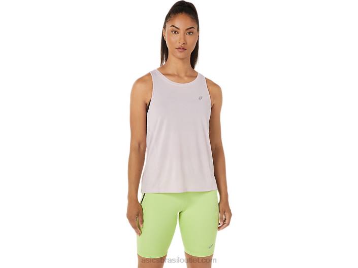 tanque de corrida feminino 462T3346 mal subiu Asics