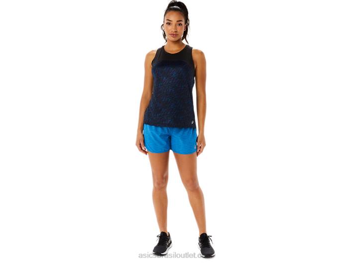 tanque de corrida pr lyte feminino 462T3486 estampa noturna/lake drive Asics