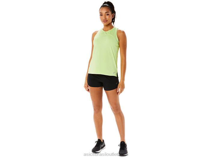 tanque de corrida pr lyte feminino 462T3500 verde limão Asics