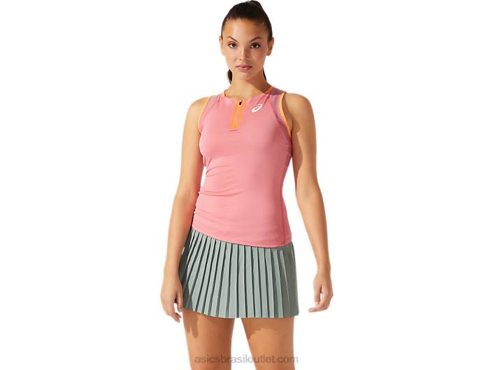 tanque de fósforo feminino 462T3931 pétala de pêssego Asics