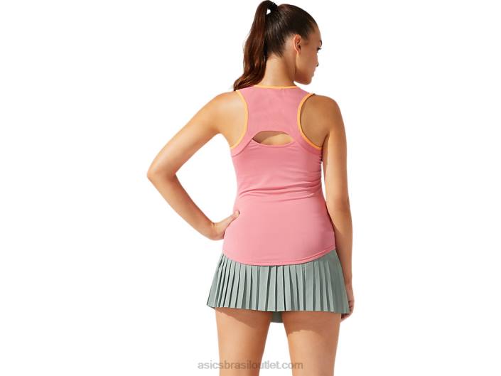 tanque de fósforo feminino 462T3931 pétala de pêssego Asics