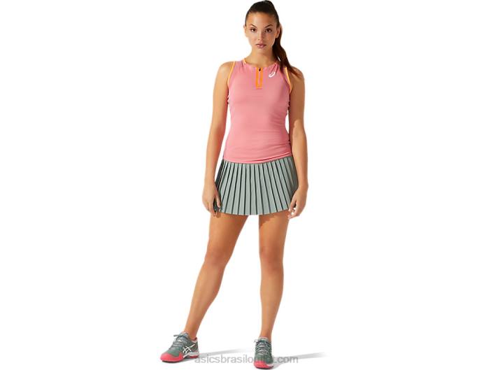 tanque de fósforo feminino 462T3931 pétala de pêssego Asics