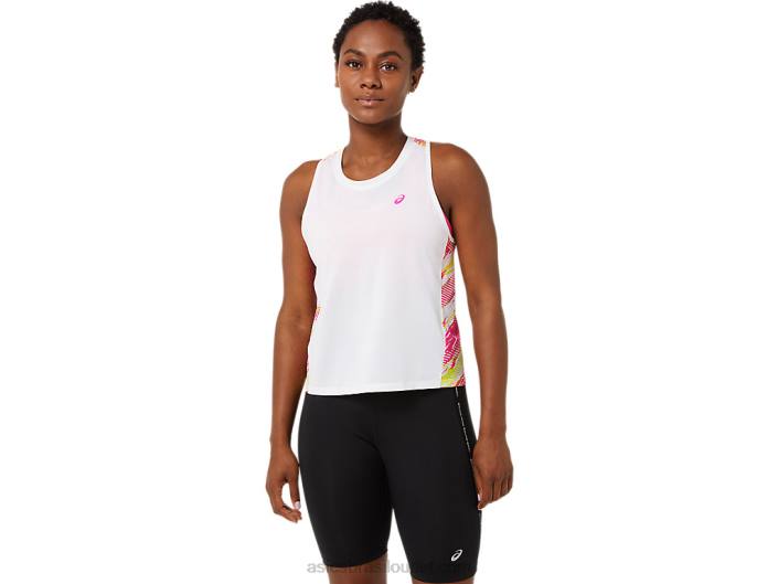 tanque de injeção de cor feminina 462T3373 glo rosa Asics